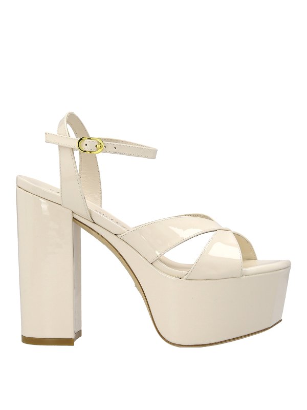 Stuart Weitzman: サンダル - サンダル - 白