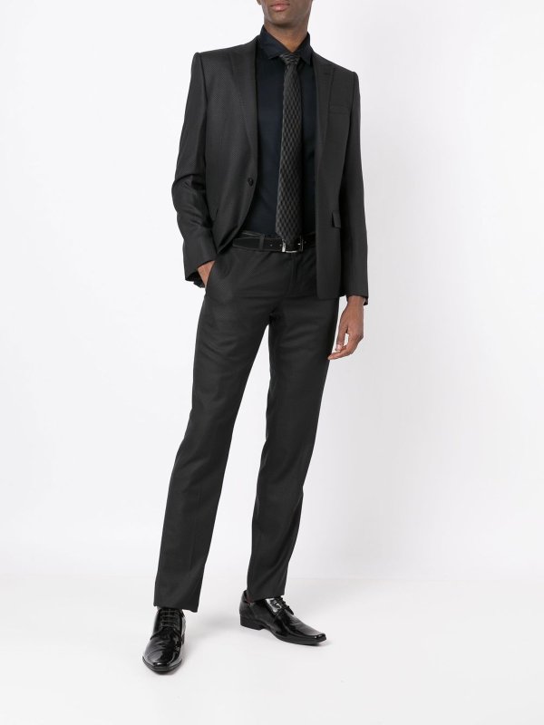 EMPORIO ARMANI: shirts online - Poplin shirt with straight-point collar