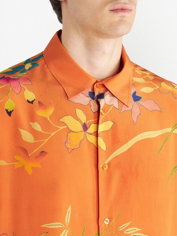 Chemise - Orange shop online: ETRO