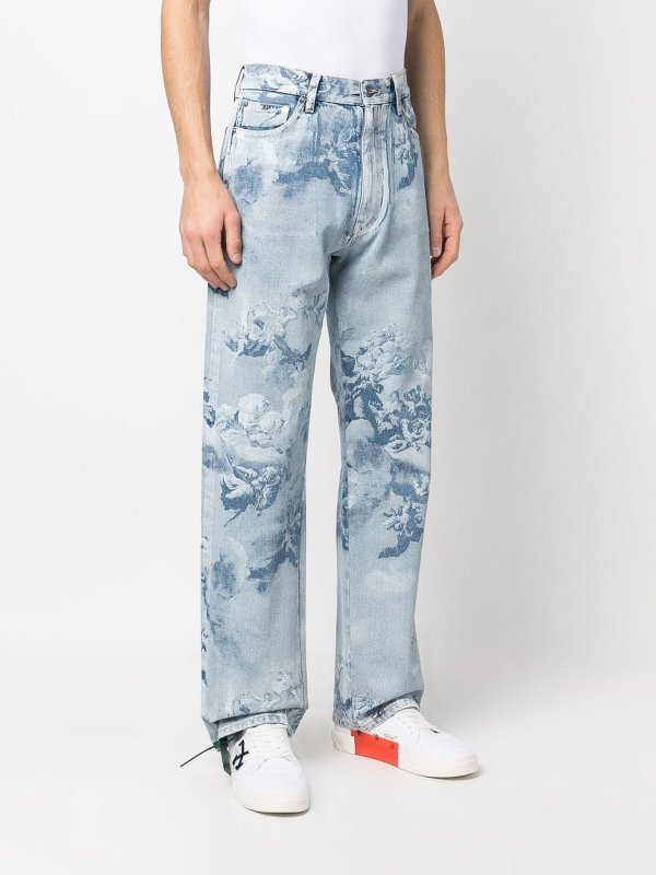 iKRIX OFF-WHITE: Straight Leg Jeans - Straight Leg Jeans