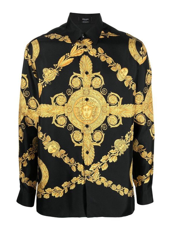 VERSACE: Hemden - Hemd - Schwarz