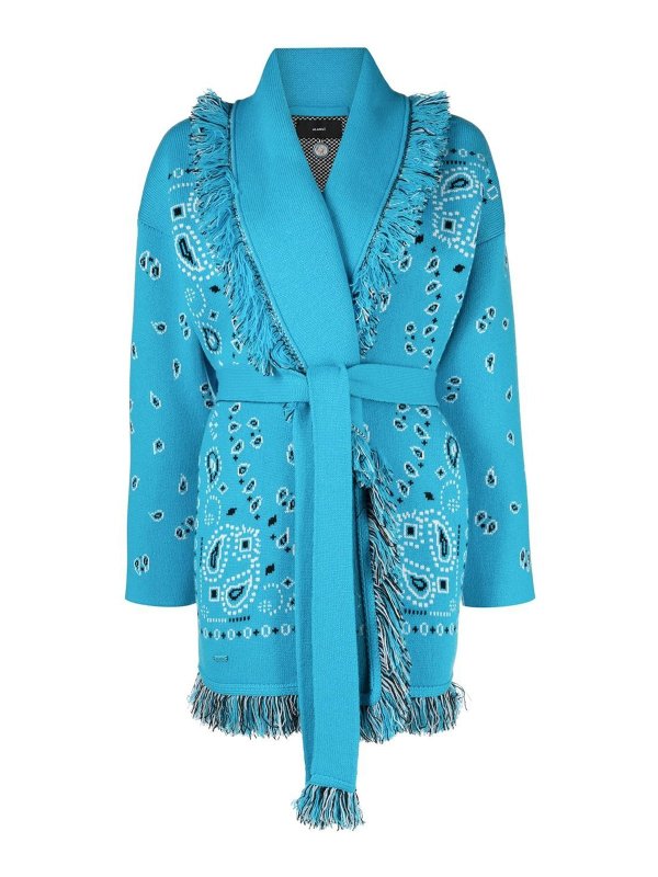 ALANUI: Cardigans - Cardigan - Hellblau