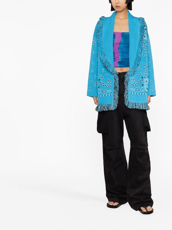 ALANUI: Cardigans online - Cardigan - Hellblau