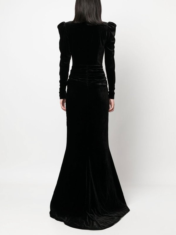 Abendkleid - Schwarz shop online: ALESSANDRA RICH