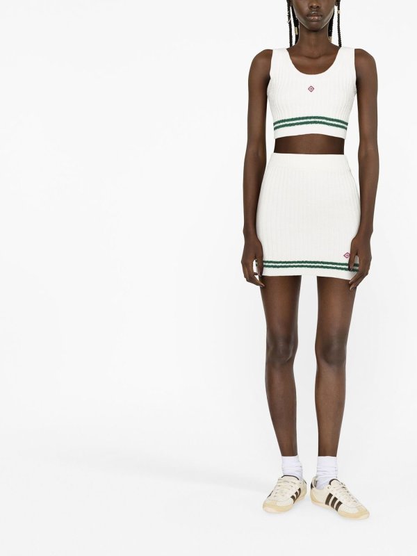 CASABLANCA: Tops & Débardeurs online - Top - Blanc
