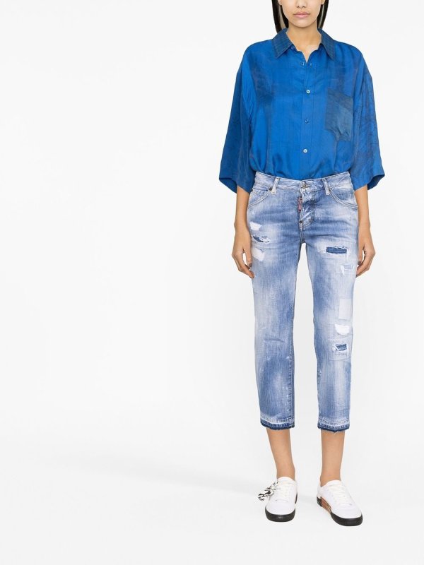 iKRIX DSQUARED2: Jeans Rectos - Vaqueros Rectos - Lavado Claro