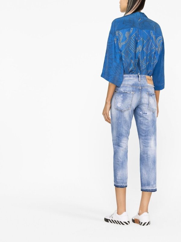 Vaqueros Rectos - Lavado Claro shop online: DSQUARED2