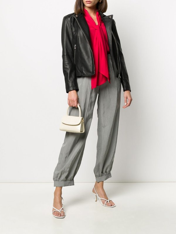 EMPORIO ARMANI: レザージャケット online - レザージャケット - 黒