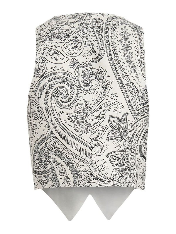 ETRO: Westen online - Weste - Weiß