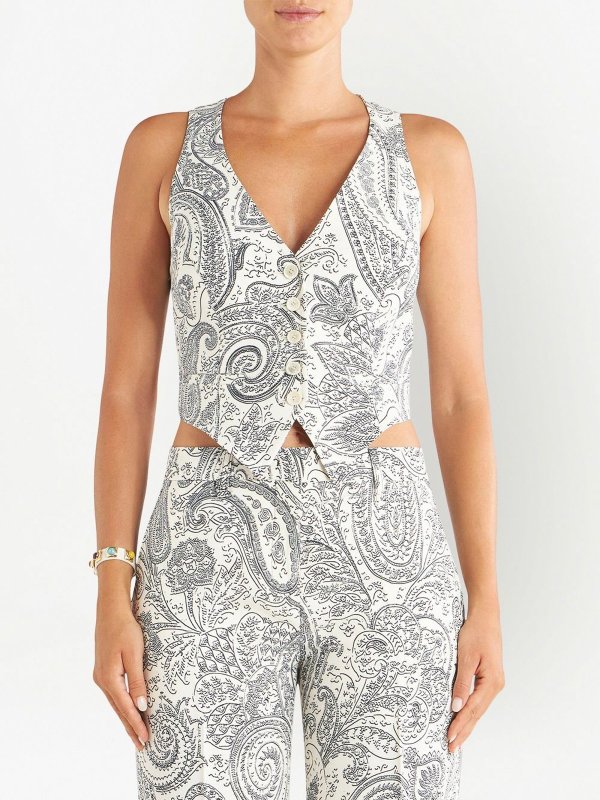 Weste - Weiß shop online: ETRO