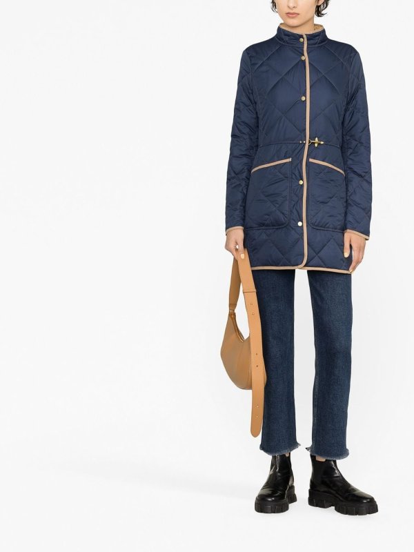 iKRIX FAY: Lange Daunenmäntel - Daunenmantel - Blau