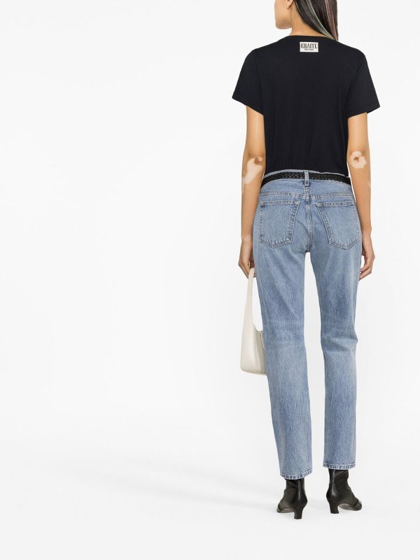 Vaqueros Rectos - Lavado Claro shop online: KHAITE
