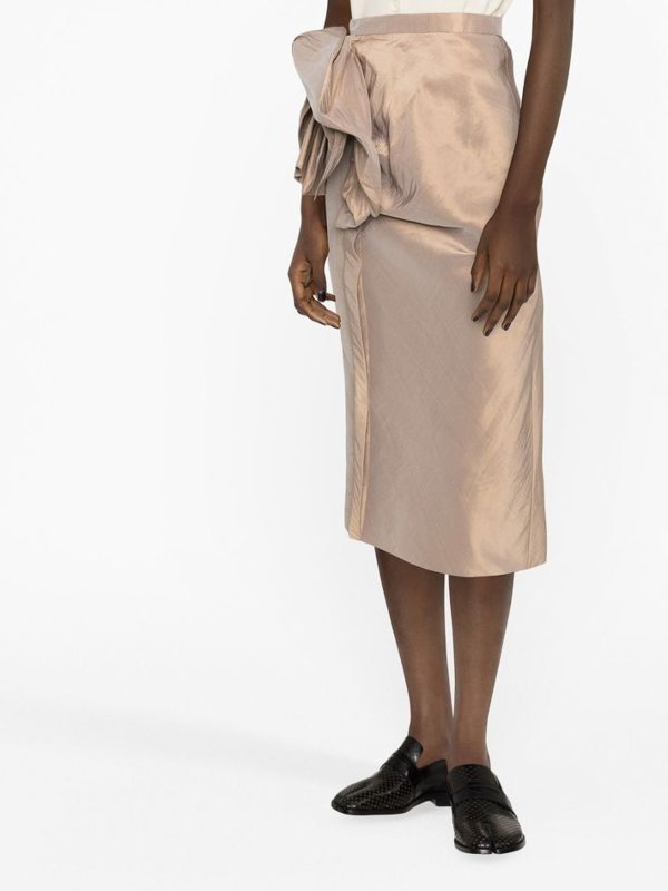 Jupe Midi - Beige shop online: Maison Margiela