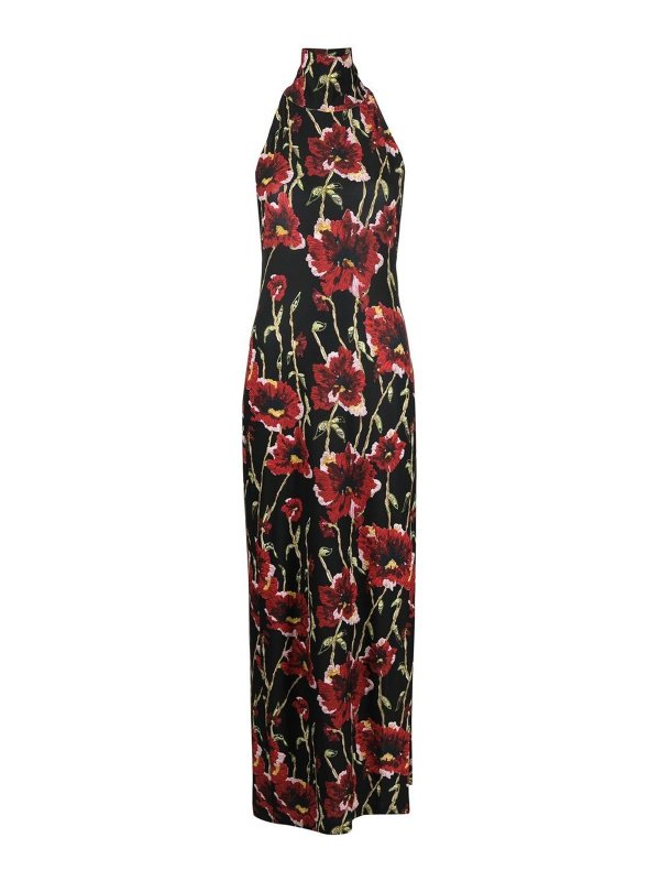 Norma Kamali: Maxi robe - Maxi Robe - Noir