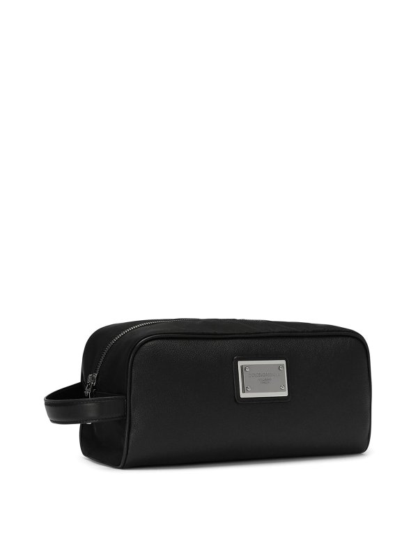 DOLCE & GABBANA: Cases & Covers online - Logo-plaque nylon case