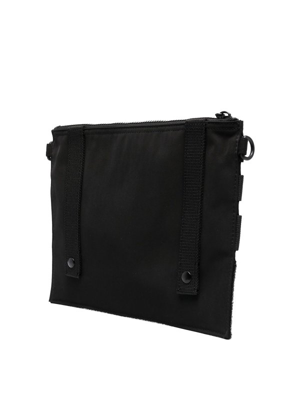 KENZO: cross body bags online - Logo-patch messenger bag