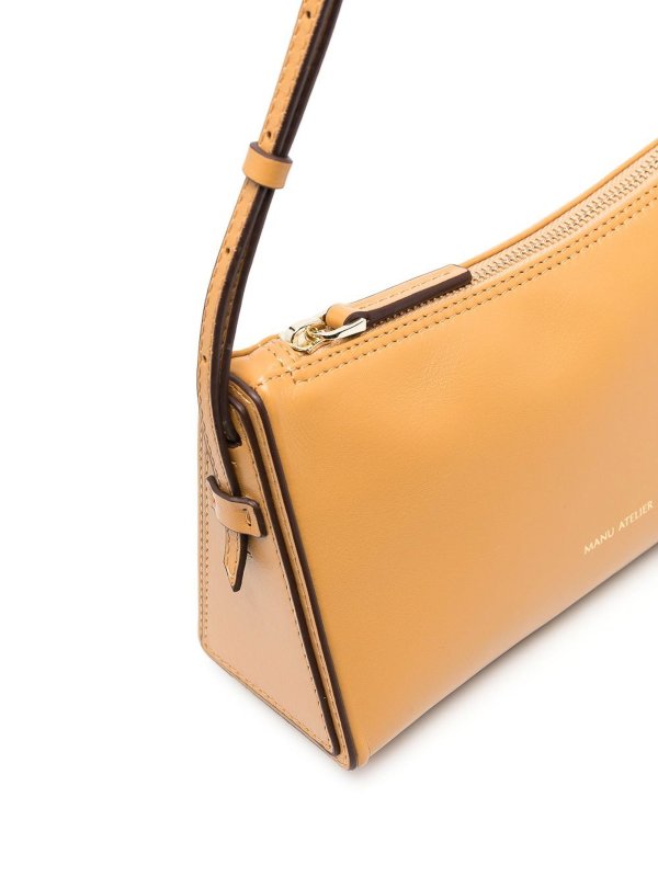 iKRIX MANU ATELIER: shoulder bags - Mini Prism leather bag with logo