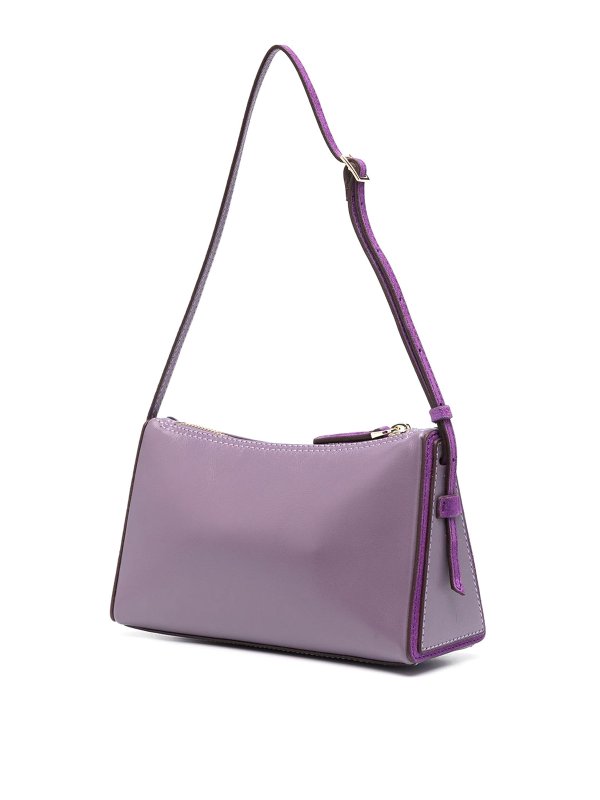 MANU ATELIER: shoulder bags online - Mini Prism leather bag with logo