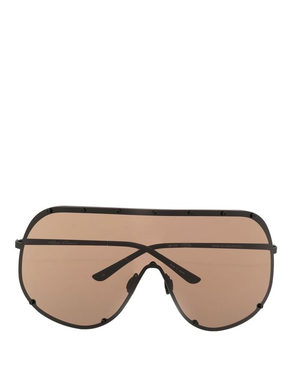 RICK OWENS: Sonnenbrillen - Sonnenbrille - Braun