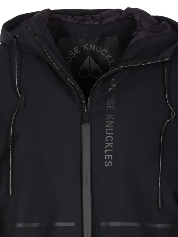 カジュアルジャケット - 黒 shop online: MOOSE KNUCKLES