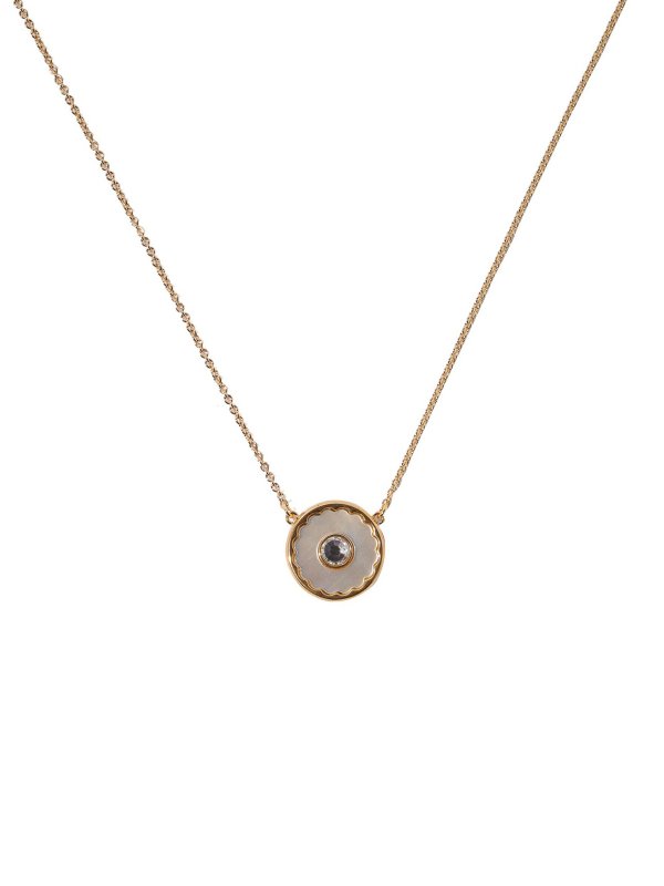 MARC JACOBS: Necklaces & Chokers online - Gold tone necklace with charm and hook