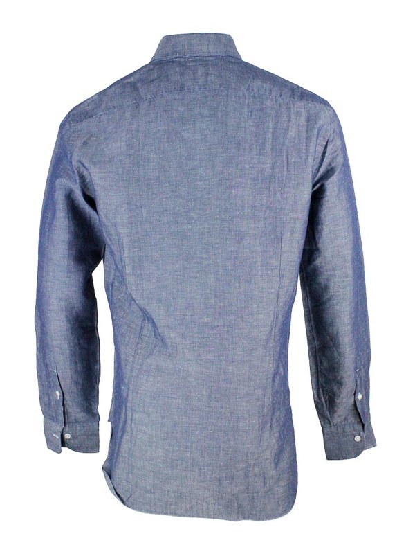 BARBA: Hemden online - Hemd - Helles Jeansblau