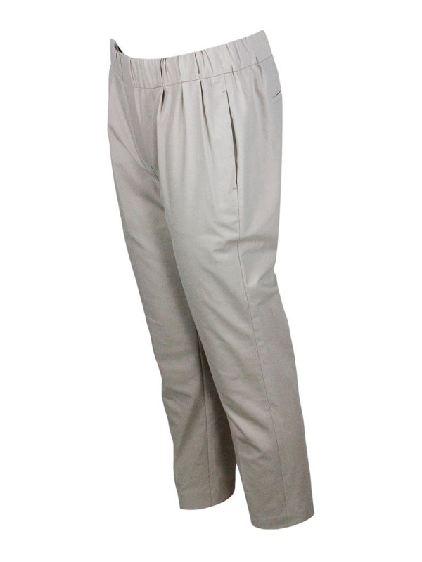 The Best Shops BRUNELLO CUCINELLI: カジュアルトラウザー - カジュアルパンツ - ベージュ