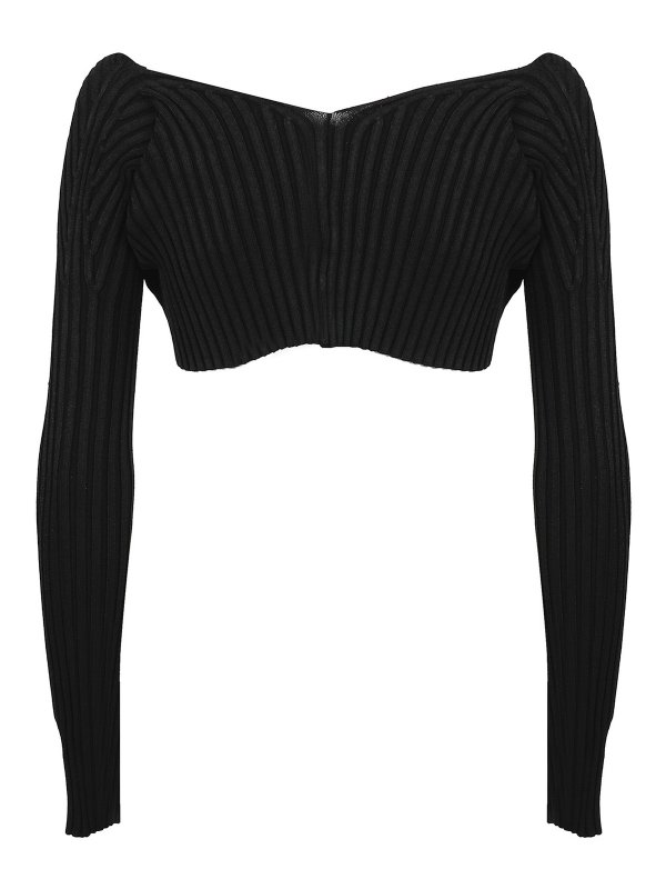 JACQUEMUS: Tops & Débardeurs online - Top - Noir
