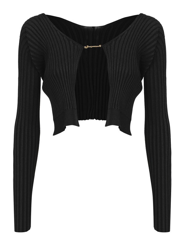 JACQUEMUS: Tops und Tank Tops - Top - Schwarz