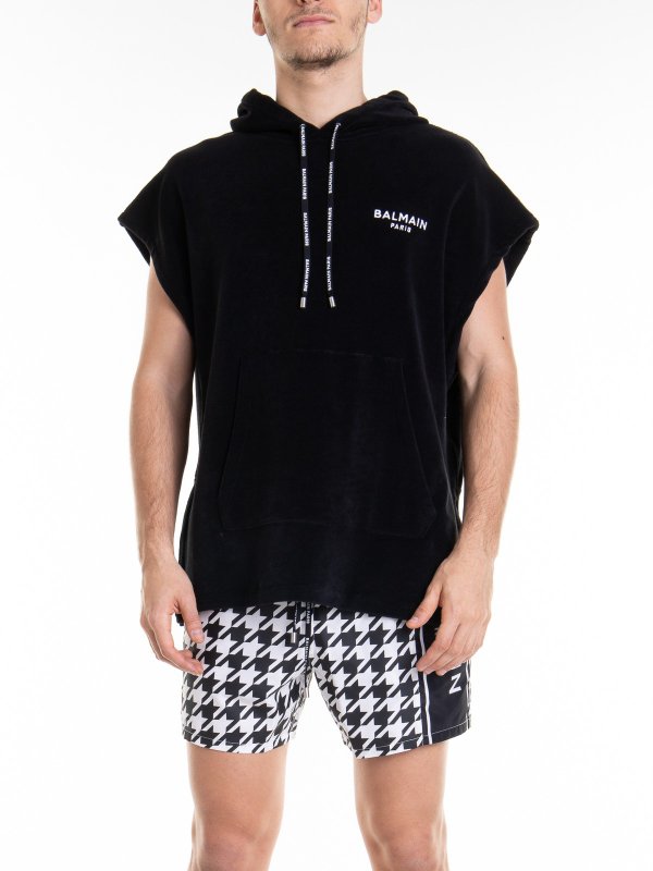 iKRIX Balmain: Sweatshirts & Sweaters - Sleeveless hoodie