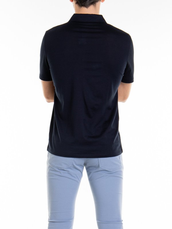 Polo - Bleu shop online: CORNELIANI