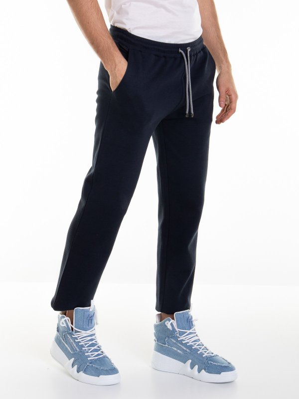 CORNELIANI: casual trousers online - Cotton trousers with drawstring