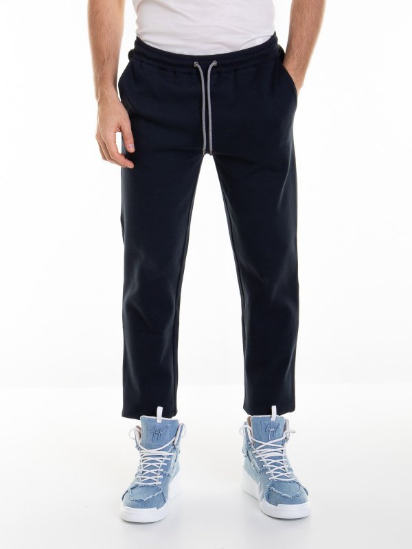 iKRIX CORNELIANI: casual trousers - Cotton trousers with drawstring