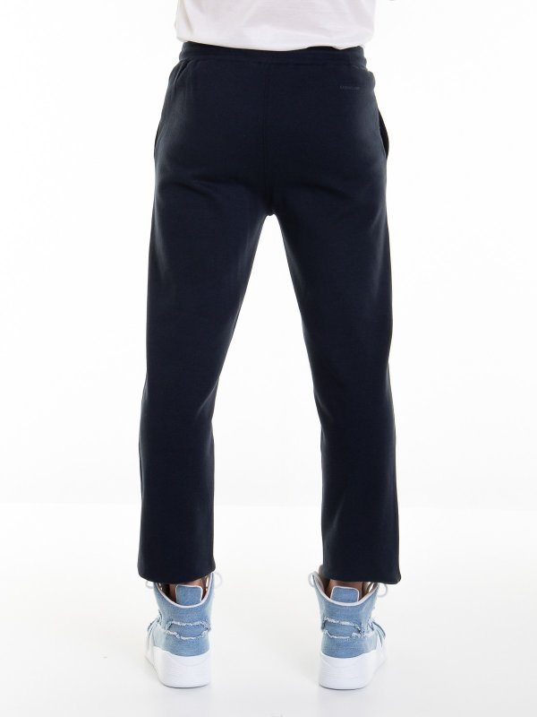 Cotton trousers with drawstring shop online: CORNELIANI