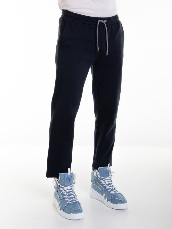 CORNELIANI buy online Cotton trousers with drawstring