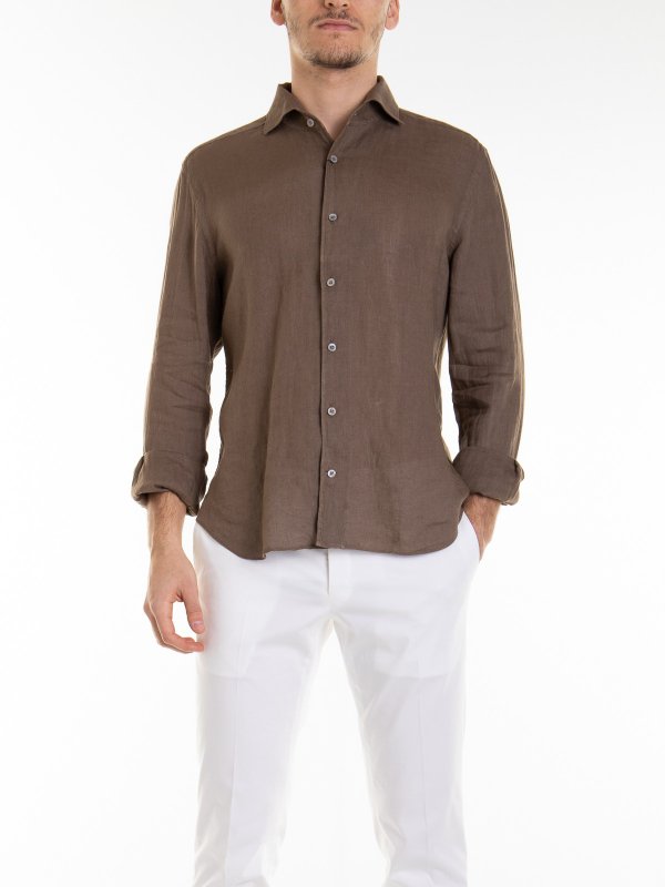 iKRIX CORNELIANI: Camisas - Camisa - Marrón