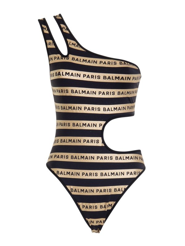 Balmain: Bañadores - Bañador - Negro