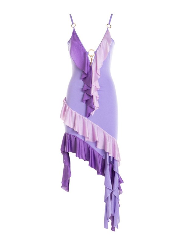 ROBERTO CAVALLI: カクテルドレス - カクテルドレス - 紫