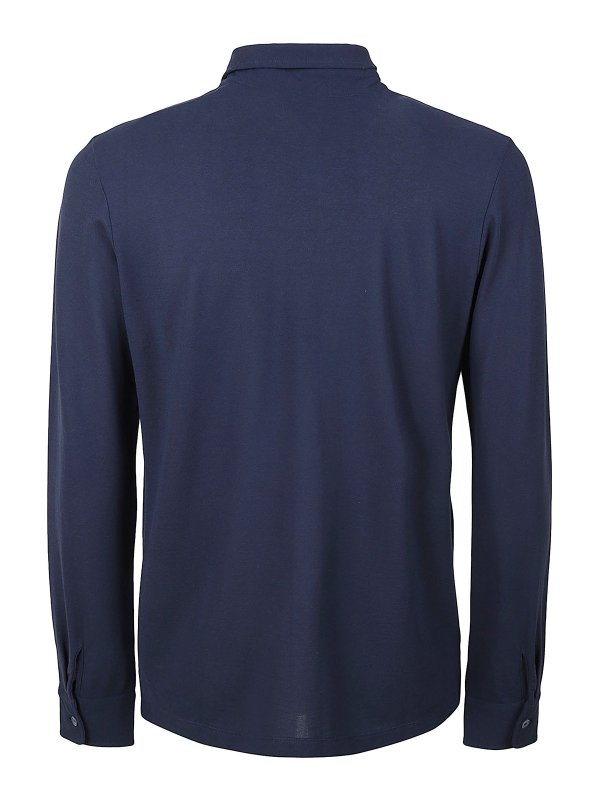 ZANONE: Chemises online - Chemise - Bleu