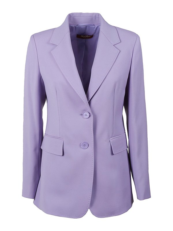 Max Mara: Blazer - Blazer - Hell-Lila