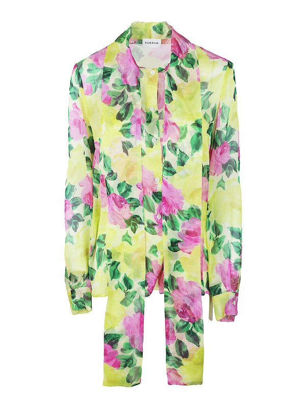 P.A.R.O.S.H.: シャツ - シャツ - マルチカラー