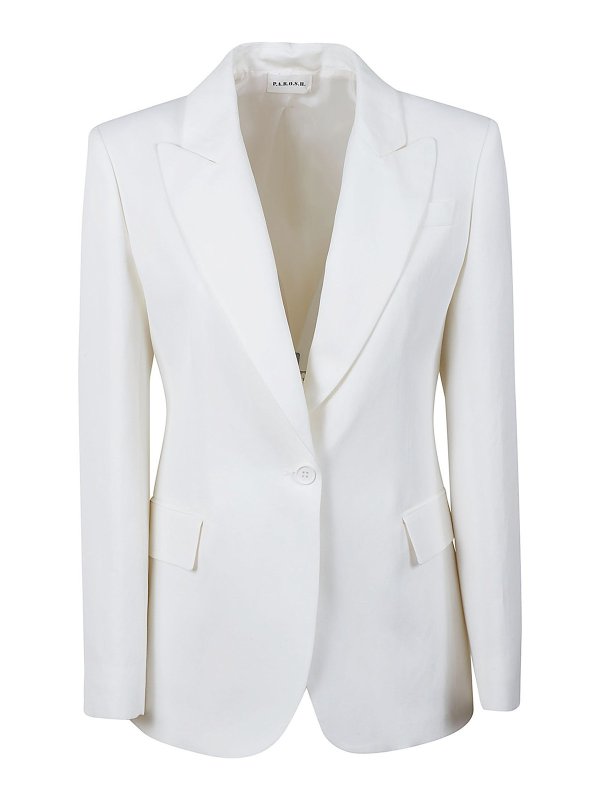 P.A.R.O.S.H.: Vestes de costume - Blazer - Blanc