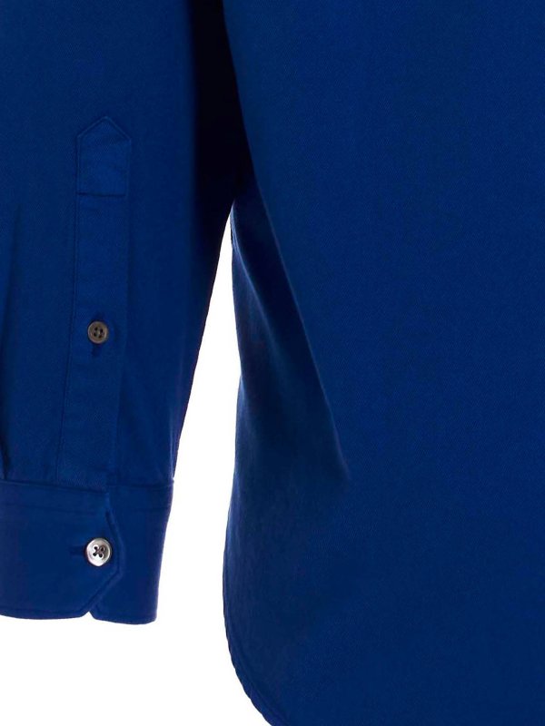 シャツ - ブルー shop online: CLOSED