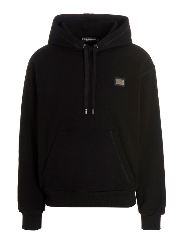 DOLCE & GABBANA: Sweatshirts & Sweaters - Dg essential hoodie