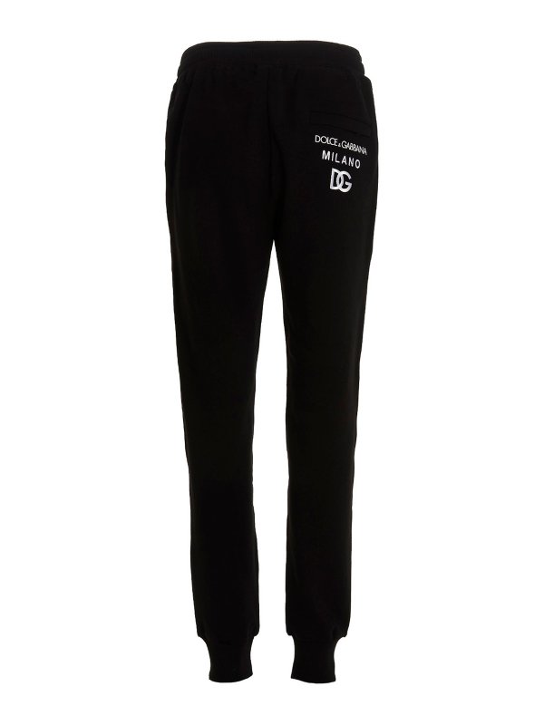 DOLCE & GABBANA: tracksuit bottoms online - Dg essential joggers