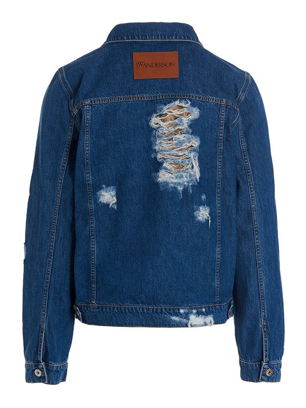 J.W. ANDERSON: Jeansjacken online - Jeansjacke - Blau