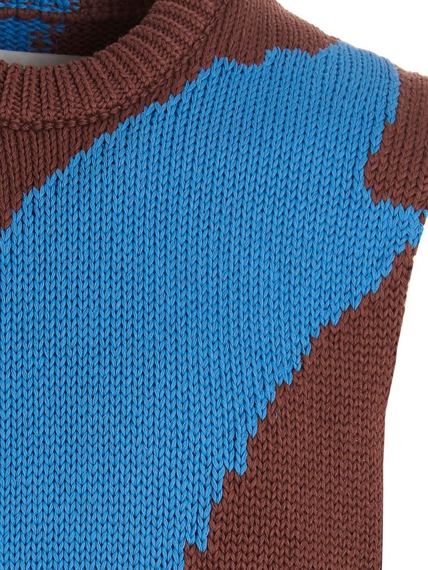 iKRIX JIL SANDER: vests - Colorblock vest