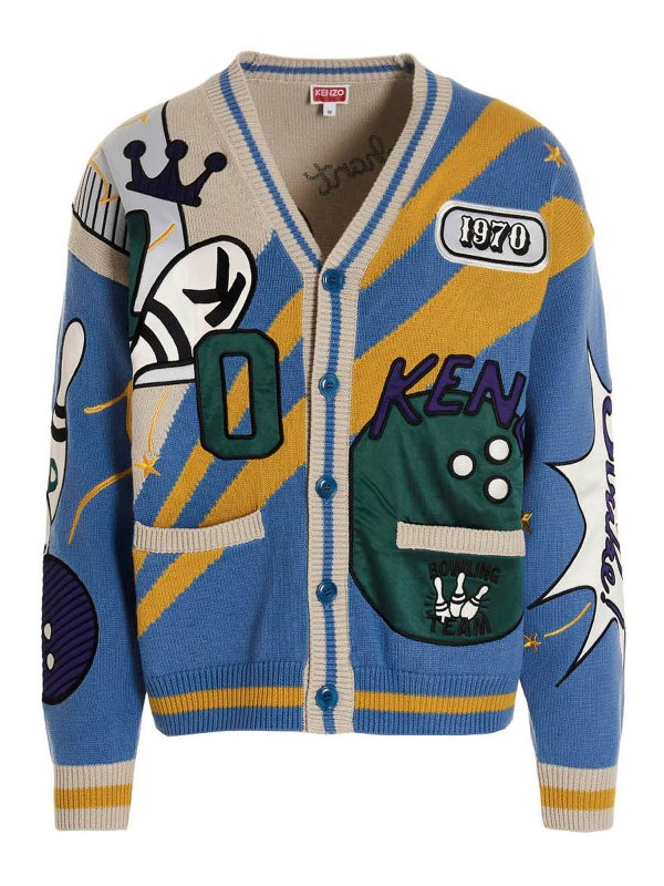 KENZO: Cardigans - Cardigan - Bunt