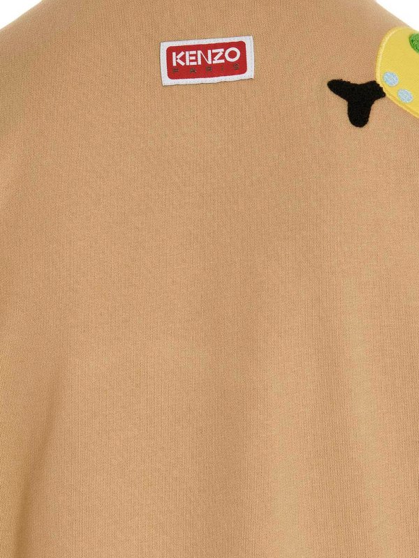 Felpa oversize in cotone shop online: KENZO