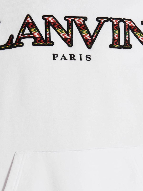 Sweatshirt - Weiß shop online: LANVIN